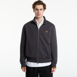 Суитшърт FRED PERRY Zip Through Sweatshirt Anchor Grey M