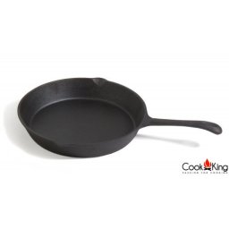 Чугунен тиган Cook King 28 см за барбекю и огън