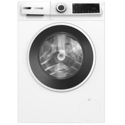 Пералня Bosch WGJ25401BY, свободностояща, 10 кг, 1400 об./мин., Енергиен клас A, Iron Assist с пара, Home Connect, SpeedPerfect, Serie 6, Бял