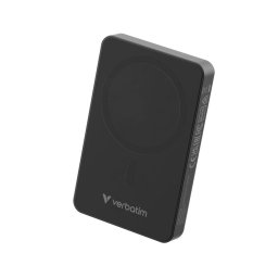Verbatim Charge 'n' Go Essentials Power Bank Magnetic Wireless 10000mAh Bla