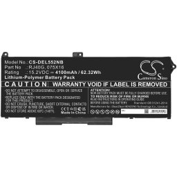 Батерия за лаптоп DELL Latitude 14 5420, Latitude 15 5520, Precision 15 35