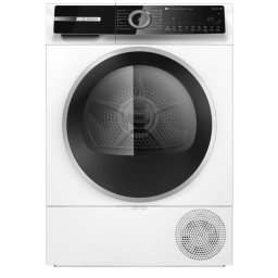 Сушилня с термопомпа Bosch WQN246D1BY, 9 кг, енергиен клас B, Serie 6, Бял