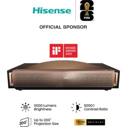 Мултимедиен проектор Hisense Smart Laser TV L9Q, 4K UHD, 5000 ANSI, 240Hz