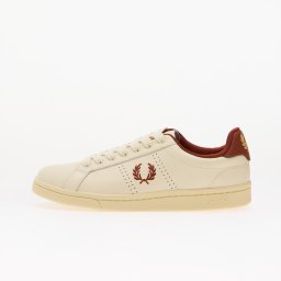 Сникърси FRED PERRY B721 Leather Ecru EUR 45