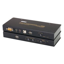 KVM екстендър ATEN CE800B, от 1x USB А(ж) към 1x SPHD-15 (ж), 1x USB B (ж), 1x USB А(ж), 2x Jack(ж) 3.5mm, 2x устройства