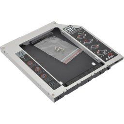 Universal 12.7mm SATA-to-SATA HDD Hard Drive Disk Caddy Adapter Bay for Laptop