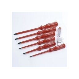 Комплект, професионални електрически отвертки, 7 броя, MANNESMANN