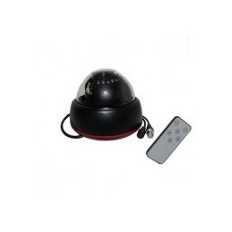 DVRSD-1 - 3.6mm, 20m, вътрешен монтаж, куполна камера, MicroSD карта, дистанционно управление