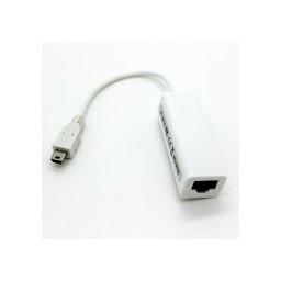 Mini USB 2.0, 10/100 Ethernet, LAN Adapter, RG45