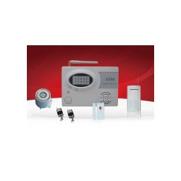IP-AP007 - безжична, GSM аларма за дома, 1 обемен датчик, 1 МУК(паник бутон), 2 дистанционни