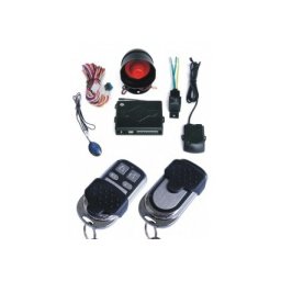 IP-AA005 - автоаларма, шок датчик, 2 дистанционни, с 4 бутона