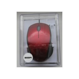 IP-CM004 - USB 2.0, оптична мишка, червена