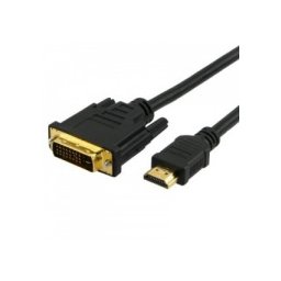 Кабел, HDMI Male към DVI Male, 5m