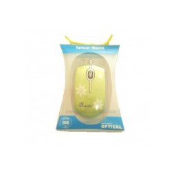 IP-CM003 - USB 2.0, оптична мишка, зелена