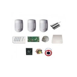 IP-АS401 - PARADOX, жична, алармена система 1 клавиатура, 3 обемни датчика, 1 МУК