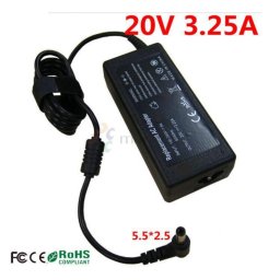 Адаптер за лаптоп (Зарядно за лаптоп) за FUJITSU-SIEMENS 65W 20V 3.25A 5.5x2.5mm