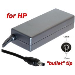 Адаптер за лаптоп (Зарядно за лаптоп) за HP 19V 4.74A (18.5V 4.9A) 90W 4.8x1.7mm bullet