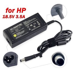 Адаптер за лаптоп (Зарядно за лаптоп) за HP 18.5V 3.5A 65W Smart