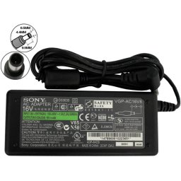 Адаптер за лаптоп ОРИГИНАЛЕН (Зарядно за лаптоп) SONY VAIO VGN-B VGN-S VGN-T 16V 4A ремаркетиран