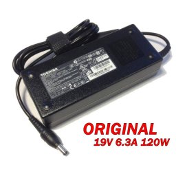 Адаптер за лаптоп ОРИГИНАЛЕН (Зарядно за лаптоп) Toshiba 19V 6.3A 120W (съвместим с ASUS)