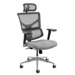 Работен стол Lumbar сив