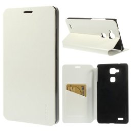 Crazy Horse калъф за Huawei Ascend Mate7 - бял