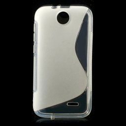S-line силиконов гръб за HTC Desire 310 - прозрачен