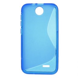 S-line силиконов гръб за HTC Desire 310 - син