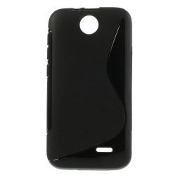 S-line силиконов гръб за HTC Desire 310 - черен