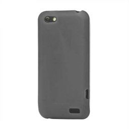 Силиконов (TPU) гръб за HTC One V - черен