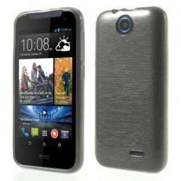 Силиконов гръб за HTC Desire 310 - сив