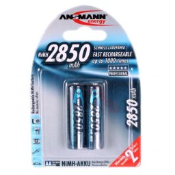 Акумулаторни Батерии Ansman AA 2850 ma - 2 броя на блистер