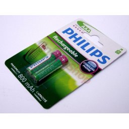 Акумулаторни Батерии Philips AAA 800 ma - 2 броя на блистер