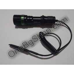 Мощен акумулаторен прожектор с CREE LED диод Police 20000W със спусък
