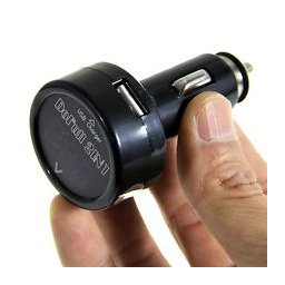12V-24V Дигитален LED Волтметър за запалка с USB зарядно