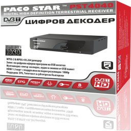 Цифров ефирен приемник DVB-T Full HD PACOSTAR PST-4040
