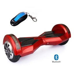 Самобалансиращ скутер Ховърборд 8" с Bluetooth високоговорител, калъф и дистанционно