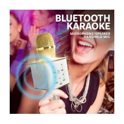 Безжичен Блутут Караоке Микрофон с вграден говорител BT Microphone Q7