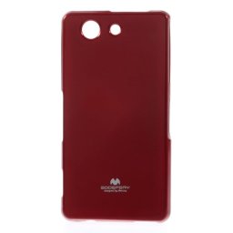 Твърд гръб за Sony Xperia Z3 Compact - червен