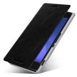 MOFI кожен калъф за Sony Xperia Z3 - черен