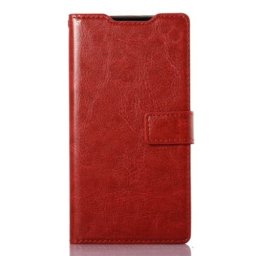 Кожен калъф за Sony Xperia Z3 - червен