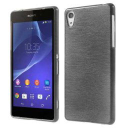 Графитен силиконов гръб за Sony Xperia Z2