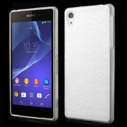 Силиконов гръб за Sony Xperia Z2 - бял
