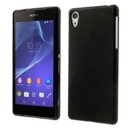 Силиконов гръб за Sony Xperia Z2 - черен