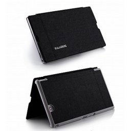 Кожен калъф Kalaideng Iceland за Sony Xperia Z Ultra - черен