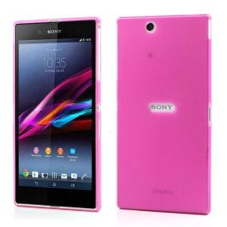 Твърд гръб за Sony Xperia Z Ultra - розов