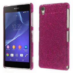 Твърд гръб с блестяща текстура за Sony Xperia Z2