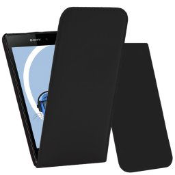 Кожен калъф вертикален тефтер за Sony Xperia Z1 Compact