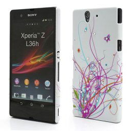 Шарен твърд гръб за Sony Xperia Z