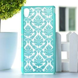 Floral твърд гръб за Sony Xperia M4 Aqua